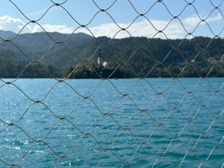 rvs kabelnetten voor transparante balustrades