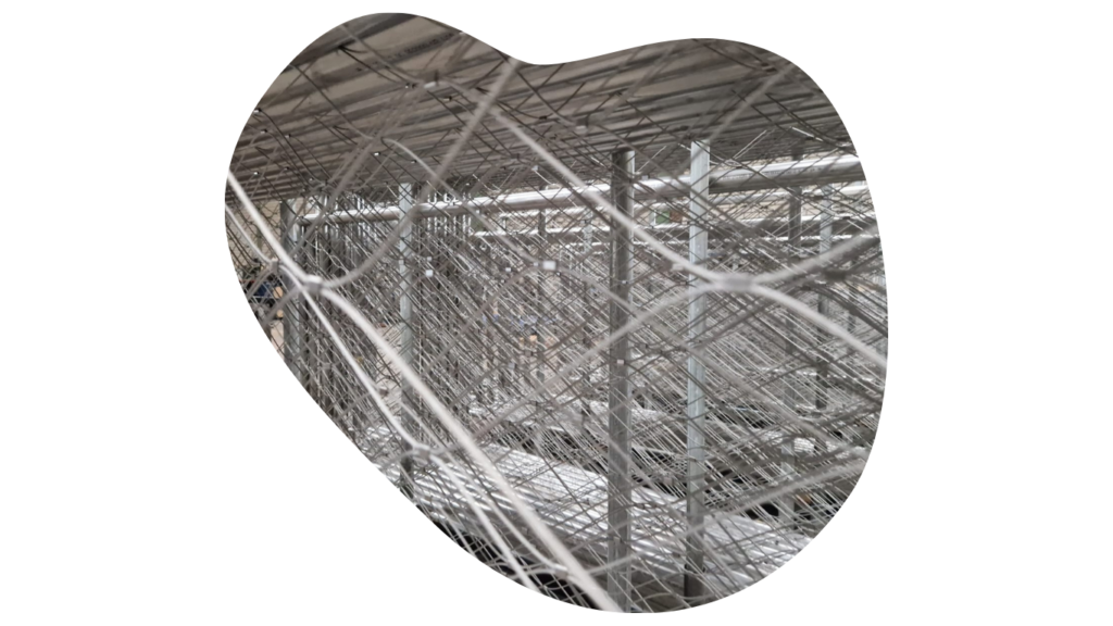 Kabelnetten voorraad in vorm - Mesh Solutions