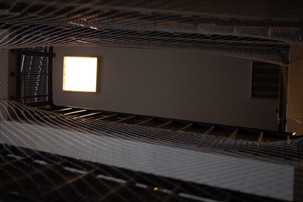 Schalmgat beveiliging met RVS kabelnetten - Papendrecht - Mesh Solutions