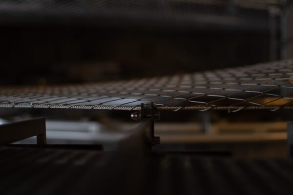 Schalmgat met RVS kabelnetten Papendrecht, detail foto - Mesh Solutions