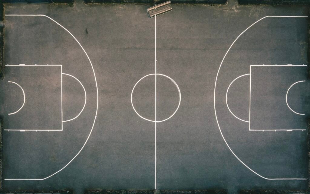 Sportveld van boven - Mesh Solutions