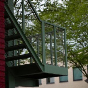 Balustrade met kabelnetten, school Bergen op Zoom (07) - Mesh Solutions