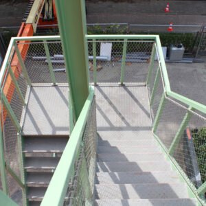 Balustrade met kabelnetten, school Bergen op Zoom (12) - Mesh Solutions